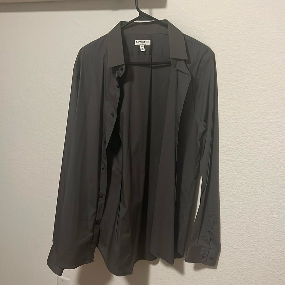 Large Extra slim Express Dress shirt